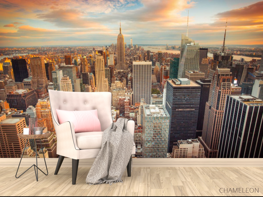 Фотообои Нью Йорк в закате - 4