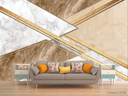 Фотообои 3д панели, мрамор - 1