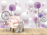 Фотообои одуванчики - 4