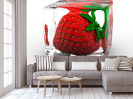 Фотообои Клубника во льду - 3