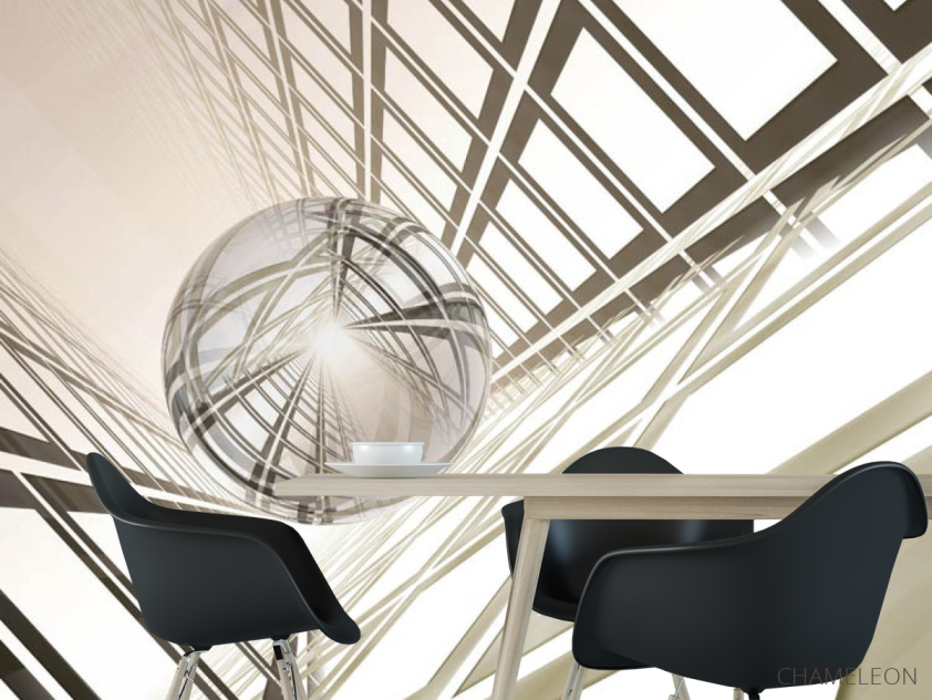 Фотошпалери 3D куля - 1