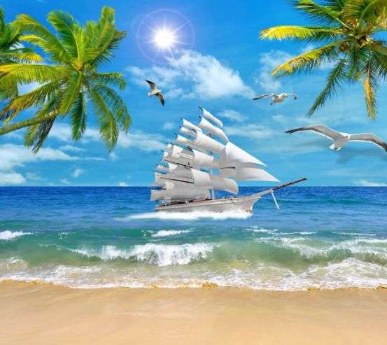 Фотообои корабль 28612