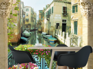 Фотошпалери Фреска канал у Венеції - 1