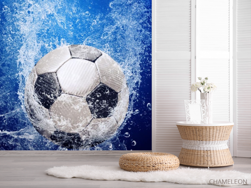 Фотошпалери м'яч під водою - 2