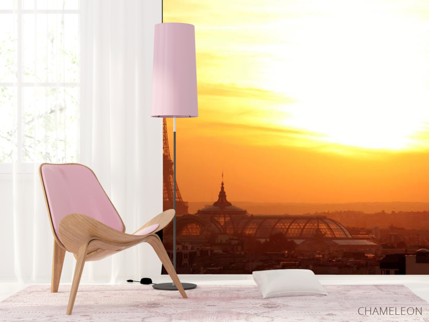 Фотошпалери захід в Парижі - 4