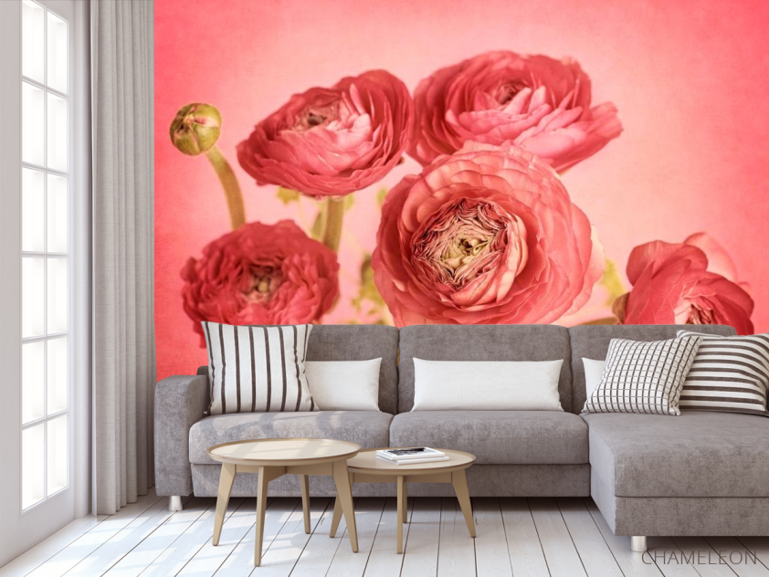 Фотообои Коралловый пион - 3