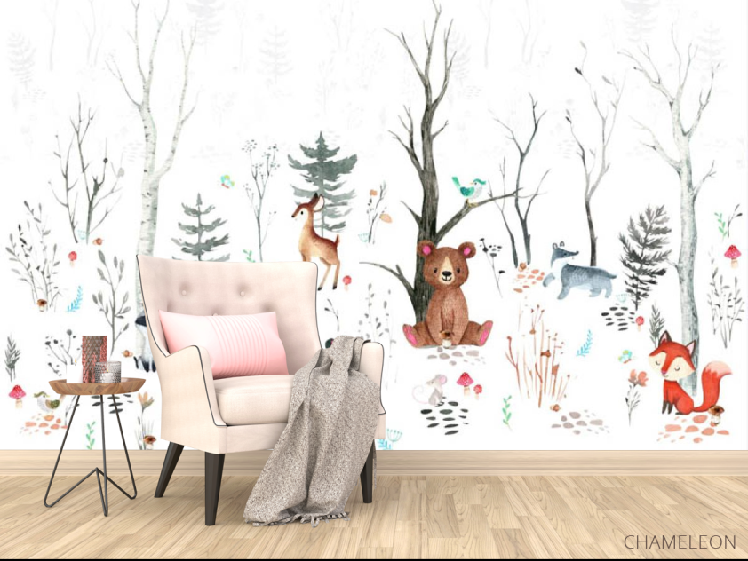 Фотообои Животные в лесу - 4