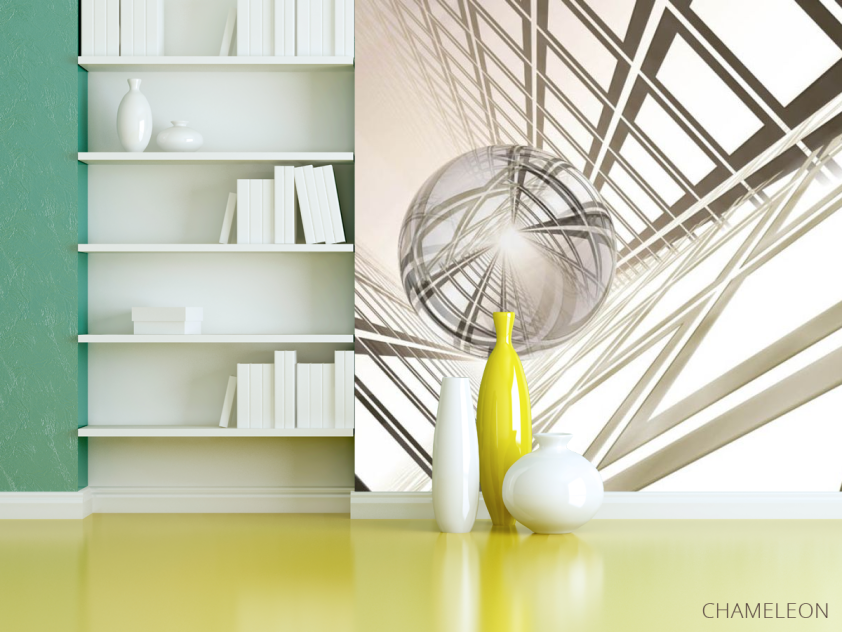 Фотошпалери 3D куля - 3