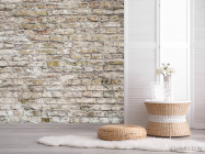 Фотошпалери Світла кам'яна стіна - 2