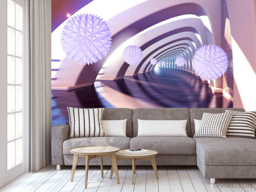 Фотообои 3д шары - 3