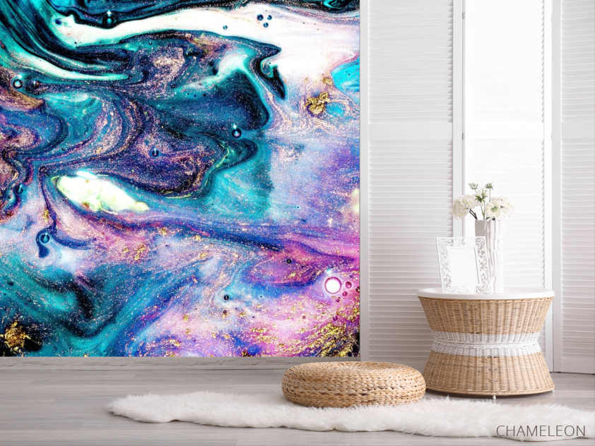 Фотошпалери Яскравий Fluid art - 2