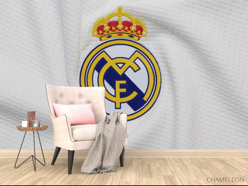 Фотообои нашивка Real Madrid - 4