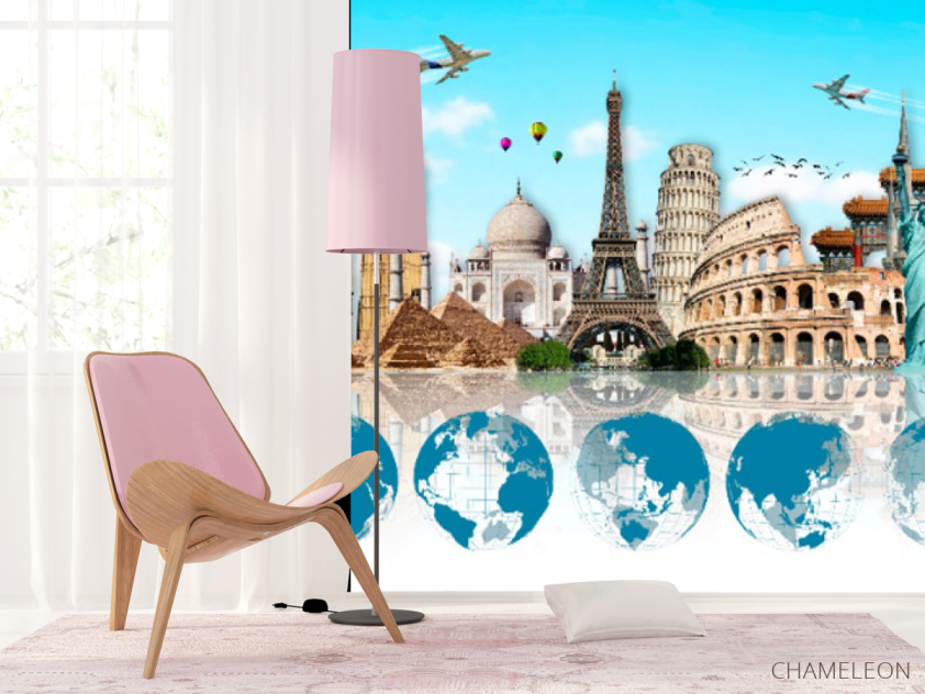 Фотошпалери Пам'ятки для кабінету англійської - 4