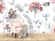 Фотообои цветы - 4