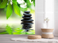 Фотообои Зелень, вода, камни - 2