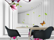 Фотошпалери Вертикальний тунель - 1