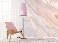 Фотошпалери Пудровий мармур - 4