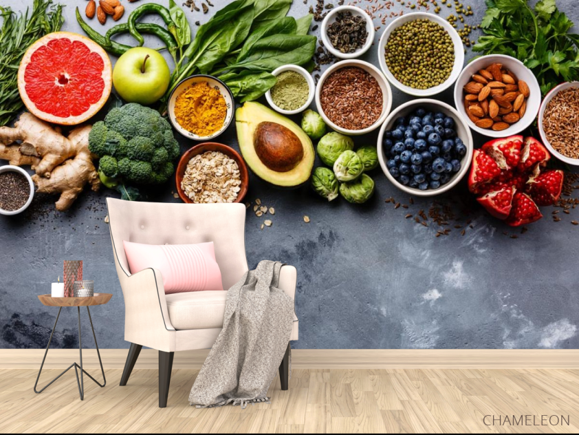 Фотообои фрукты и овощи - 4