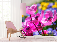 Фотошпалери Букет рожевих тонколистников - 4