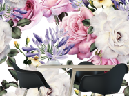 Фотообои рисованные цветы - 1