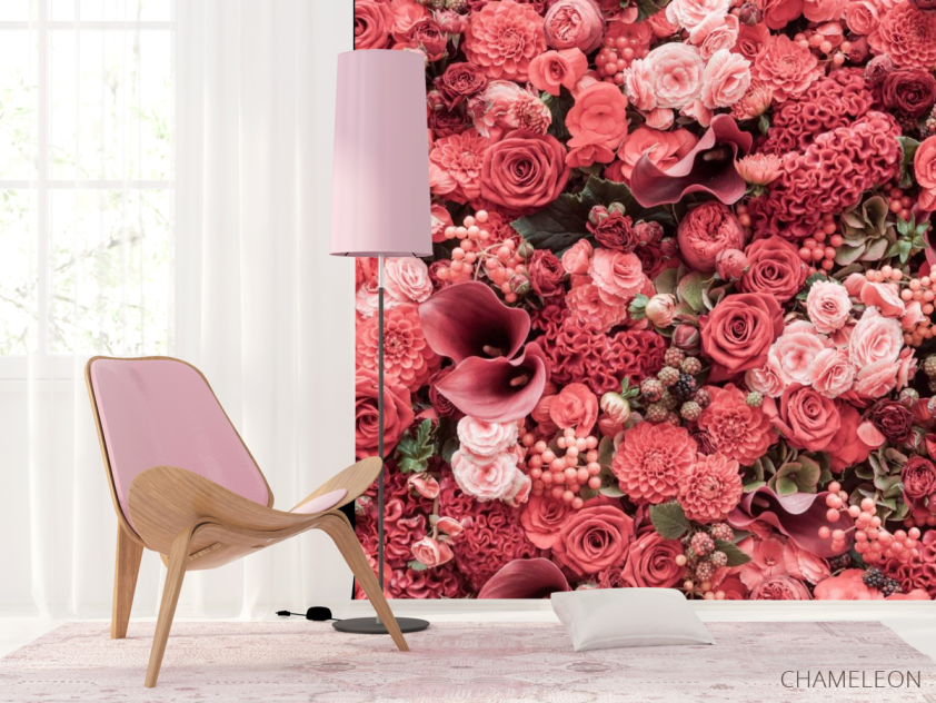 Фотошпалери Квіткова стіна - 4