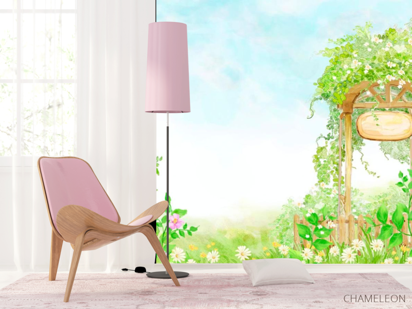 Фотошпалери Арка з квітами - 4