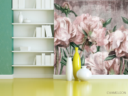 Фотошпалери Вінтажні півонії - 3