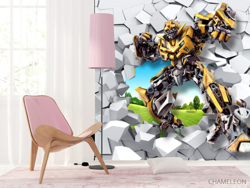 Фотошпалери Бамблбі 3д - 4