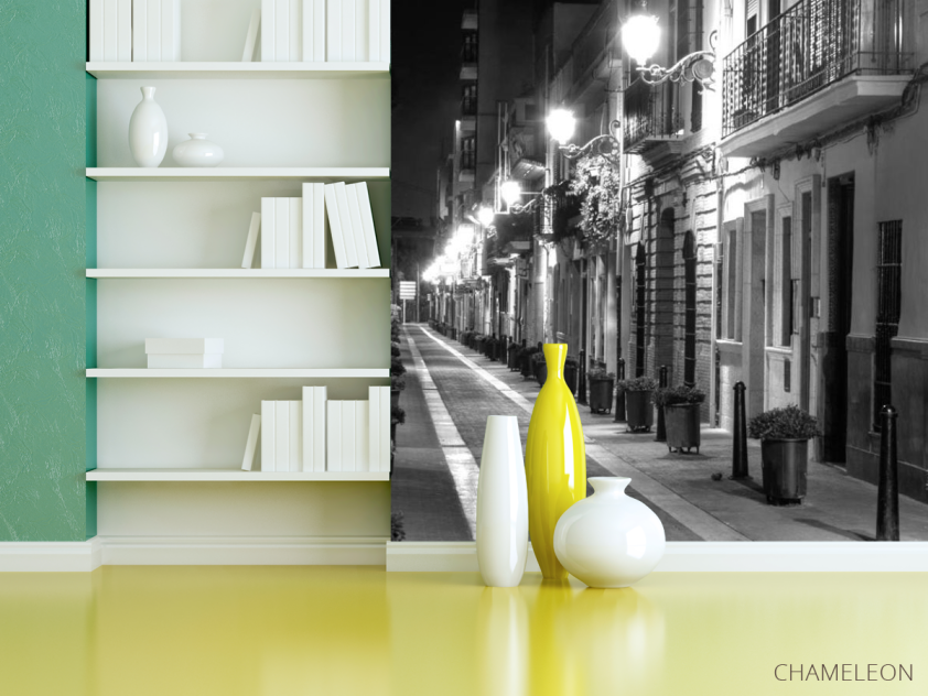 Фотошпалери Нічна гарна вуличка - 3