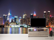 Фотообои New York, ночь, вода - 2