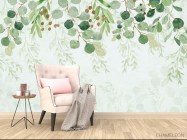 Фотообои Веточки тропические - 4