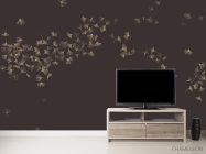 Фотообои одуванчик в стиле line art - 2