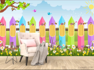 Фотообои Таблица умножения 1-10 - 4