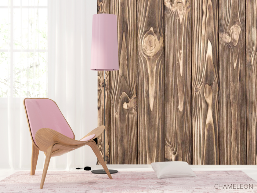 Фотошпалери Дерев'яні дошки лофт - 4