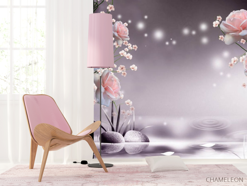 Фотошпалери 3D троянди - 4