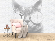 Фотообои Кот лофт стиль - 4
