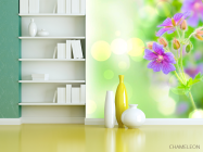 Фотообои Фиолетовый полевой цветок - 3