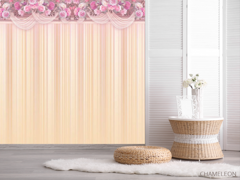 Фотошпалери квіти зі стелі - 2