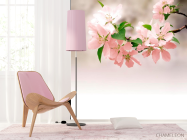 Фотообои Нежно-розовые цветки - 4