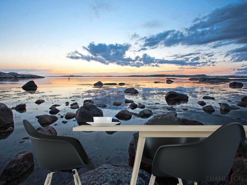 Фотошпалери Камені, небо, захід сонця - 1