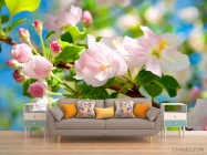 Фотообои Цветущий шиповник - 1