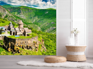 Фотошпалери замок в горах - 2
