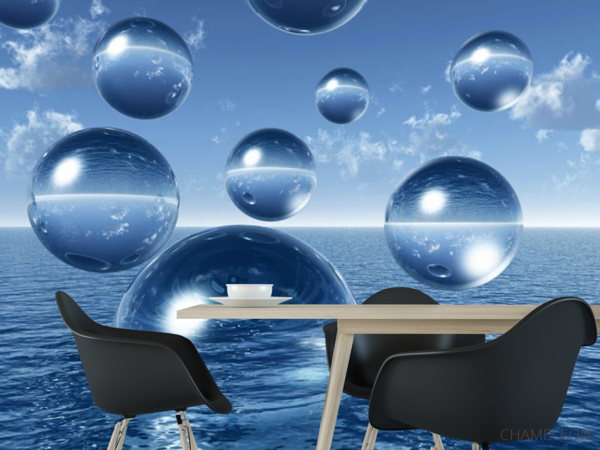 Фотошпалери кулі в море - 1