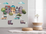 Фотообои Домики - 2