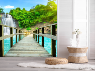 Фотошпалери Дорога до водоспаду - 2