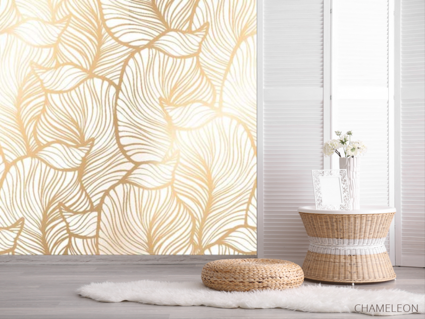 Фотошпалери Золоті листя - 2