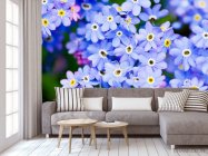Фотообои Весенние голубые цветы - 3