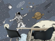 Фотошпалери ксмонавт - 1