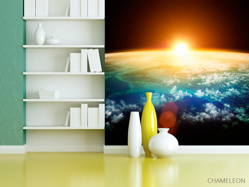 Фотошпалери Земля і сонце - 3