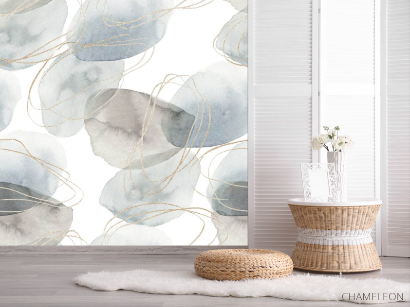 Фотошпалери акварельні плями - 2